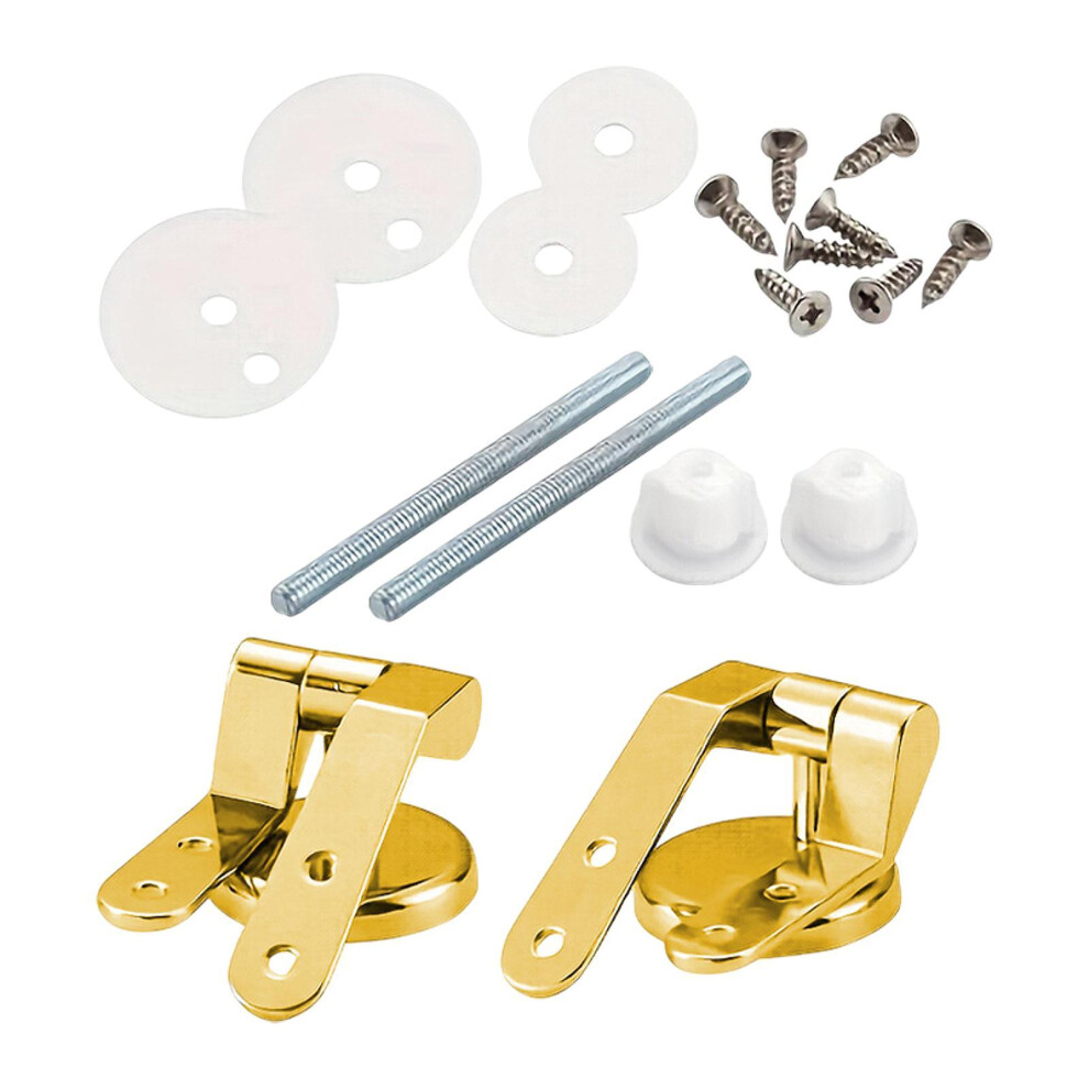 Toilet Lid Hinges Sturdy Zinc Alloy Replacement For Hotels Public Plac 6901423353701