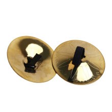 2Pcs Finger Cymbals Wear Resistant 53mm Hand Cymbal for Prom Costume P