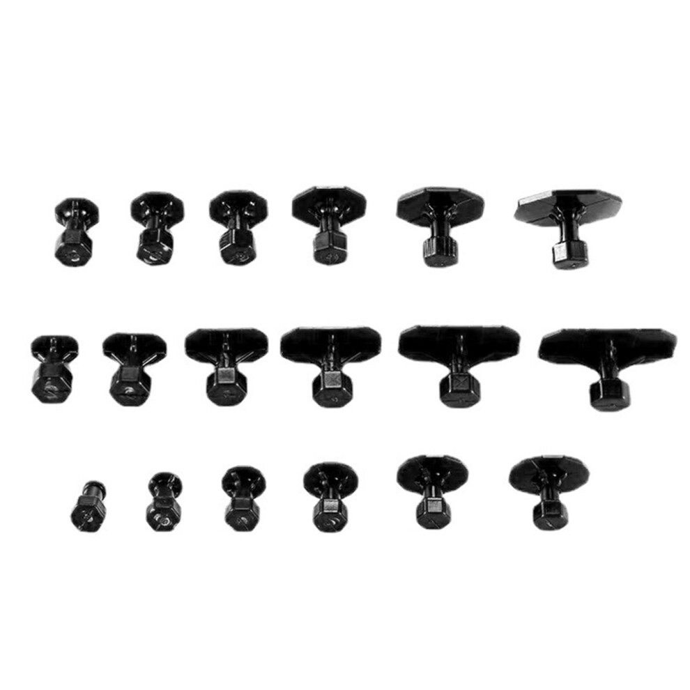 18 Pieces Car Dent Puller Portable For Automobile Automotive Hail Dent 6901423353541