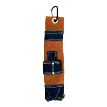 Welding Rod Pouch Gold Brown Welding Rod Tool Bag for Welder Tool Prot
