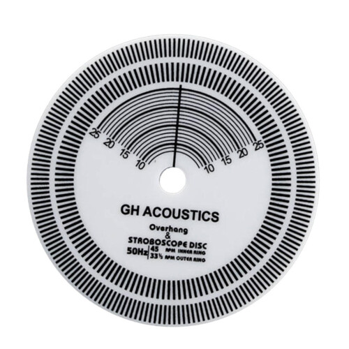 Vinyl Tachometer Acrylic Speed Dial for Player for Adjust Tool