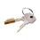 Cylinder Lock with 2 Keys Mailbox Hardware Freezer Locks Cabinet cam L 1