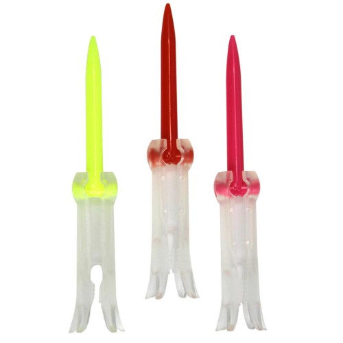 Foldable Golf Tees Unbreakable Soft PP Rubber Golf Nails with Six Claw 1