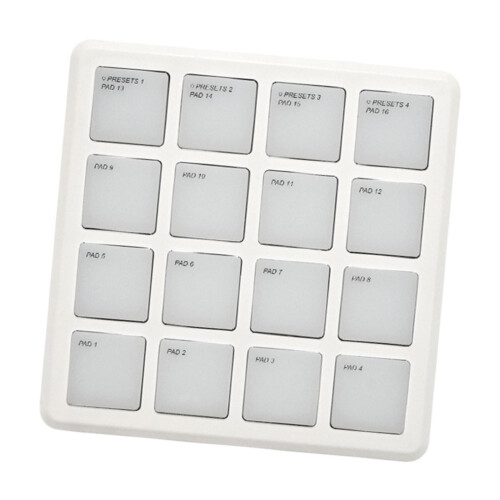 MIDI Controller Pad Sturdy Beat Maker with 16 Drum Pads Compact Profes