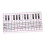 Piano Keyboard Note Chart Keyboard Practice Paper for Beginers Teachin 2