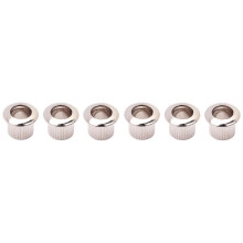 Nickel 8mm Metal Vintage Guitar Tuner Conversion Bushings Adapter Ferr