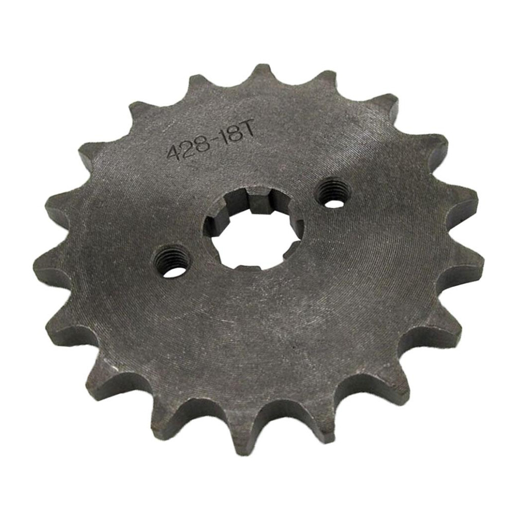 18T Teeth 17Mm 428 Chain Front Sprocket Cog Pit Quad Dirt Bike Atv Bug 6901423355514