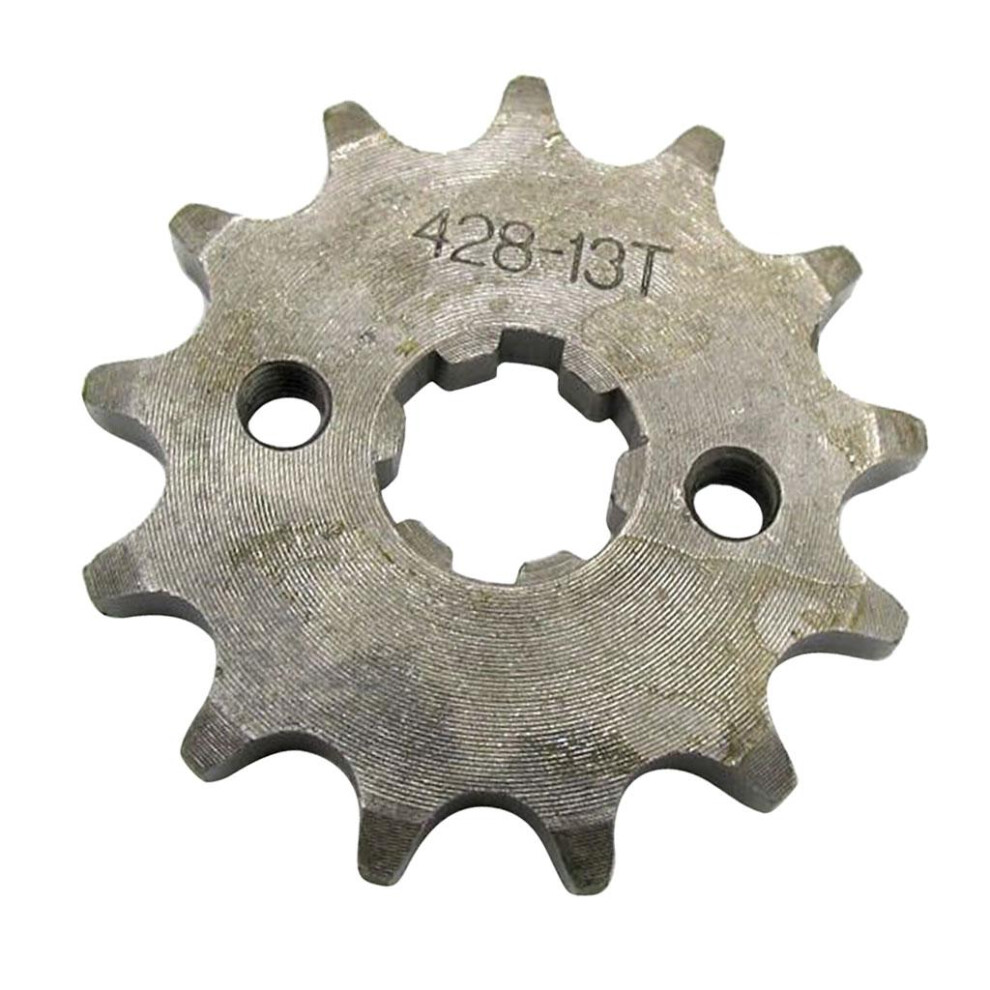 13T Teeth 17Mm 428 Chain Front Sprocket Cog Pit Quad Dirt Bike Atv Bug 6901423355569