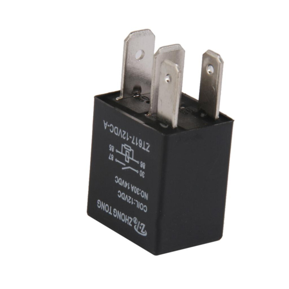 Car Truck Auto Automotive Dc 12V 30A 30 Amp Spst Relay Relays 4 Pins 4 6901423358836