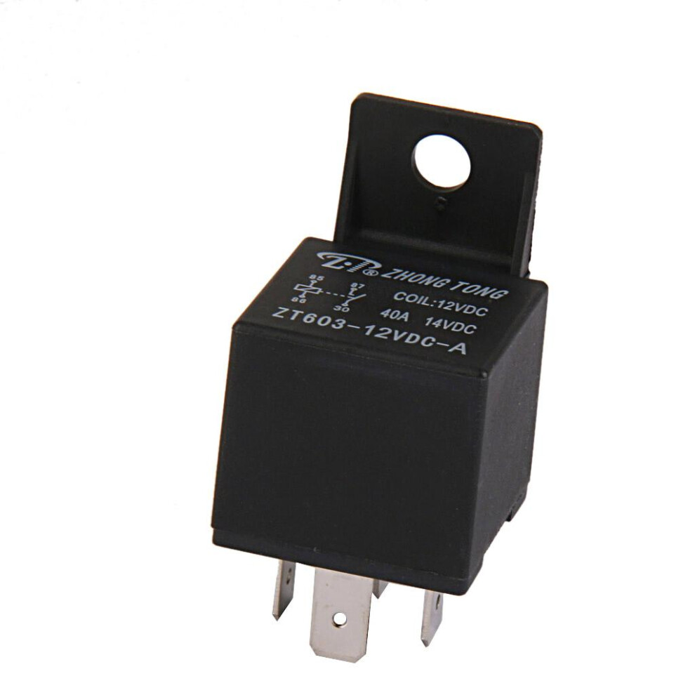 Car Truck Auto Automotive Dc 12V 40A 40 Amp Spst Relay Relays 4 Pins 4 6901423358850