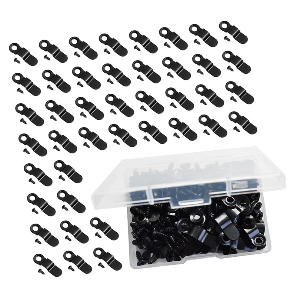 100X Picture Turn Button Fasteners Hard For Hanging Pictures Photos Dr 6901423354388