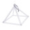 Clear Quartz Crystal Singing Pyramid 8" Crystal Singing Bowl 3