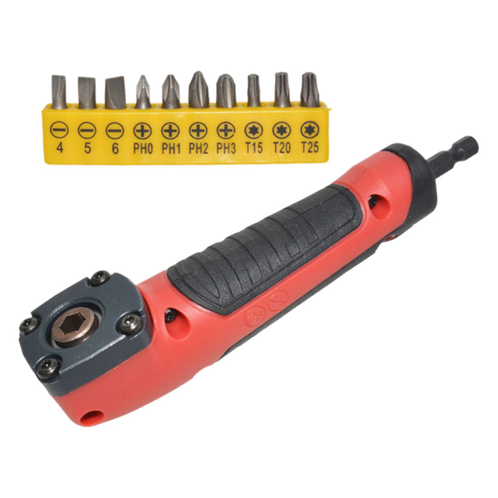 Right Angle Adapter Drill Attachment Kit Electric Drill Corner Device 6901423358744
