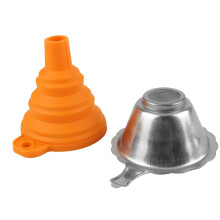 3D Printer Metal UV Resin Filter Cup+Silicon Funnel for 3D Printer