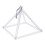 Clear Quartz Crystal Singing Pyramid 8" Crystal Singing Bowl 2