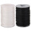 2pcs 70 Meters Flat Line Waxed Thread For Leather Craft 1.2mm 3