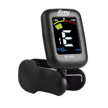 Clip on Tuner Multifunction LCD Display Guitar Tuner for Violin Guitar