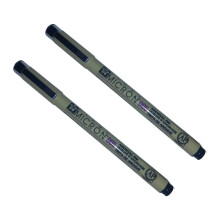 2pcs PIN-05 Graphic Thin-line Pen for Engineering-drawing Art-painting