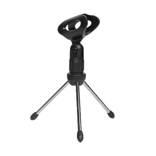 Microphone Stand Short Tripod Microphone Shock-Proof Mini Holder Music 1
