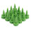 100pcs Golf Tee Double-deck Green Tees 23mm 3