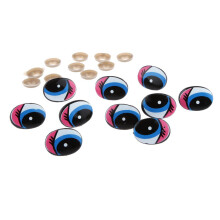 5 Pairs Plastic Safety Eyes Cartoon Moving Eyes for Bear Doll Puppet C