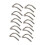10Pcs Motorcycle Exhausts Exhaust U Hooks Professional Exhaust Spring 3