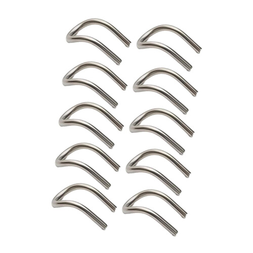 10Pcs Motorcycle Exhausts Exhaust U Hooks Professional Exhaust Spring 2