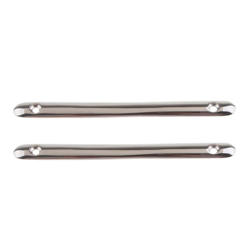 2Pcs 316 Marine Grade Stainless Steel Rub Strake Boat Yacht Rv 6901423361706