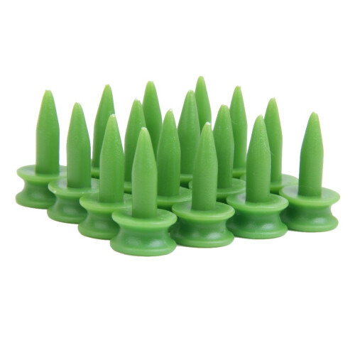 100pcs Golf Tee Double-deck Green Tees 23mm 1