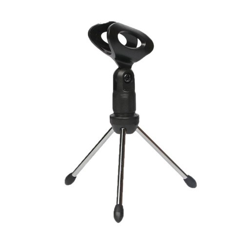 Microphone Stand Short Tripod Microphone Shock-Proof Mini Holder Music 2