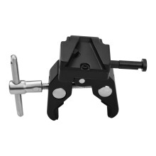 V Mount Battery Adapter with Clamp Universal for Mounting to Lighting
