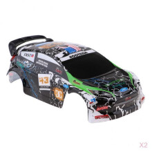 2pcs RC Body Shell Bodywork Replacement for WLtoys K989 1/28 Rally Car