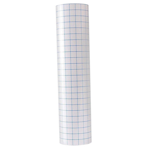 Vinyl Transfer Tape Roll Clear Vinyl Transfer Paper w/ Alignment Grid 1