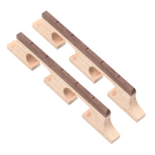 2pcs 5 String Banjo Rosewood Bridge for Banjo Replacement Parts