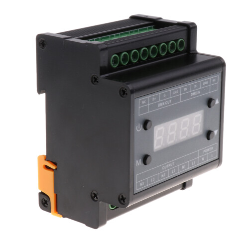 DMX302 DMX triac dimmer led brightness controller AC90-240V TRIAC 3-Ou