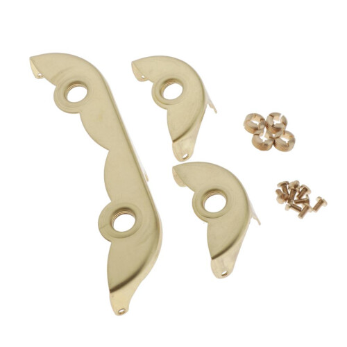 Copper Baritone Sax Key Guard Set with Screws 2