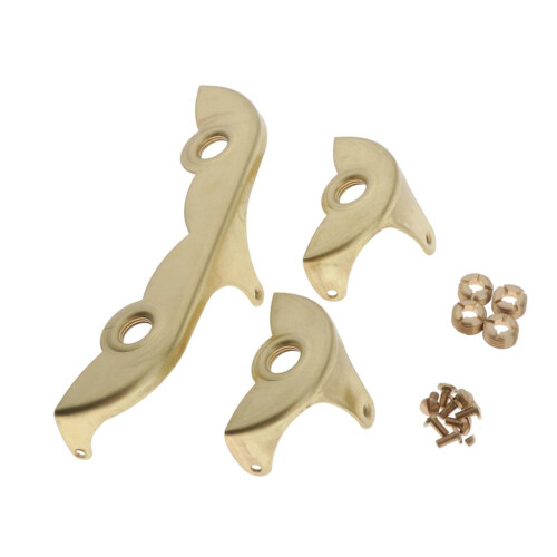 Copper Baritone Sax Key Guard Set with Screws