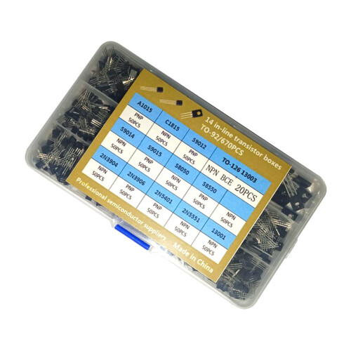 670 Pieces Transistor Kit Accessories for Electronic Projects 2