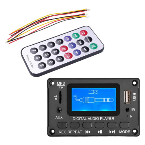 #2*40W Stereo Audio Amplifier Car Bluetooth MP3 Decoder Board for Cars 1