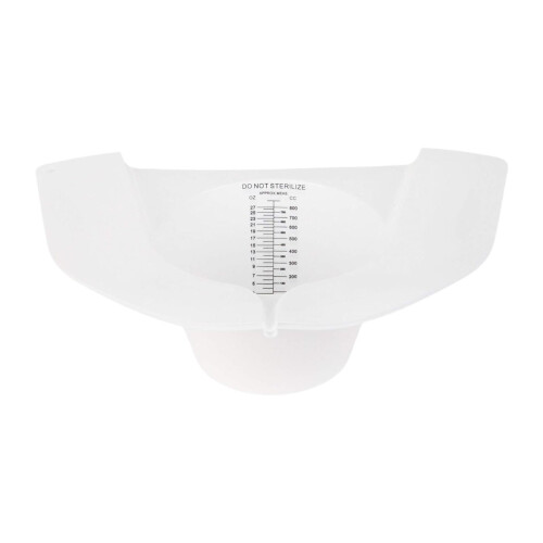 Commode Sample Collector 800ml Urine Measuring Container for Women Eld