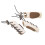 Archery 3 Finger Tab Protective Gloves Cow Leather Target Guard Huntin 3