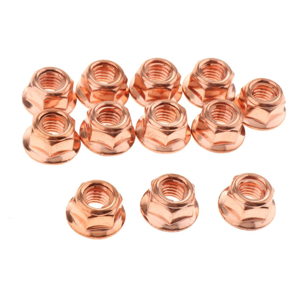 12Pc Genuine Turbo Exhaust Stud Nuts ( M8 ) A1201420072 For 3 Serie 6901423364141