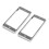 2 Pieces Humbucker Pickup Accessories Ring Curved Bottom Frame for LP 1