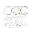 1 Set Guitar Replacement Strings Set Acoustic Guitar Parts 1