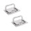 2 Piece Marine Stainless Steel Boat Hatch Latch Flush Lift Ring Pull H 2