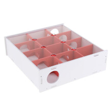 Pet Hamster Maze Tunnel Gerbil Mouse Small Animals Cage Tubes Exercis