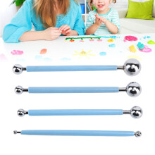 4PCS Handcraft Ball Stylus Set for Dot Painting Alloy & Plastic Craft Tools