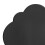 Cloud Mouse Pad Wrist Support Memory Foam, 26.5x25cm, Black 6