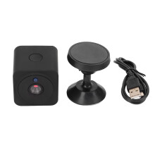 Compact Wireless Security Camera With HD Resolution And Infrared Night Vision, Mini Spy Camera Featuring Magnetic Mount And APP Control Real Time