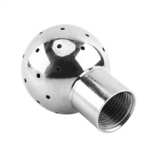 304 Stainless Steel Sanitary Spray Ball with Internal Thread, Leak Proof  Pressure CIP Cleaning